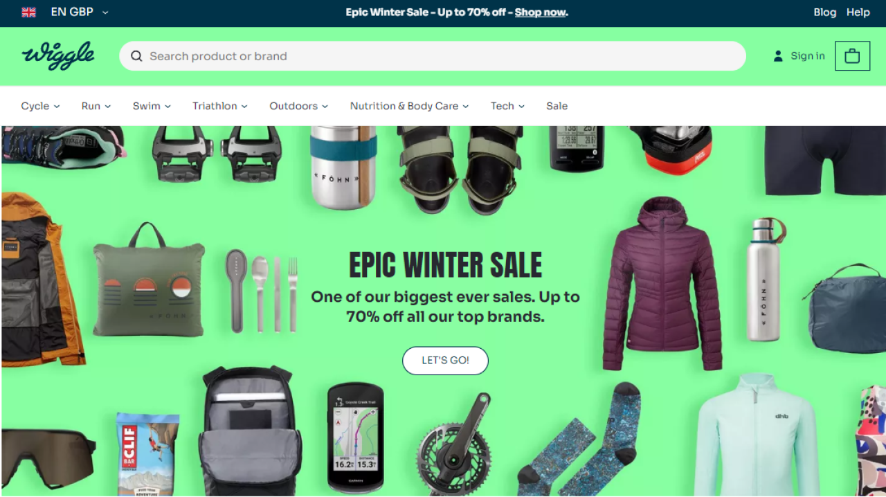 Wiggle ES Email Newsletters: Shop Sales, Discounts, and Coupon Codes