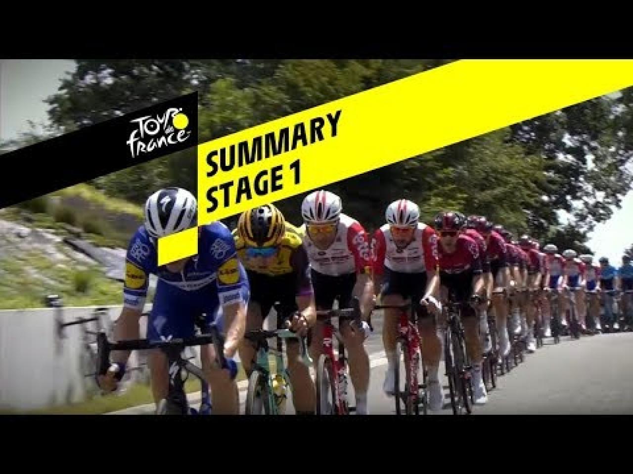 tour de france stage one results