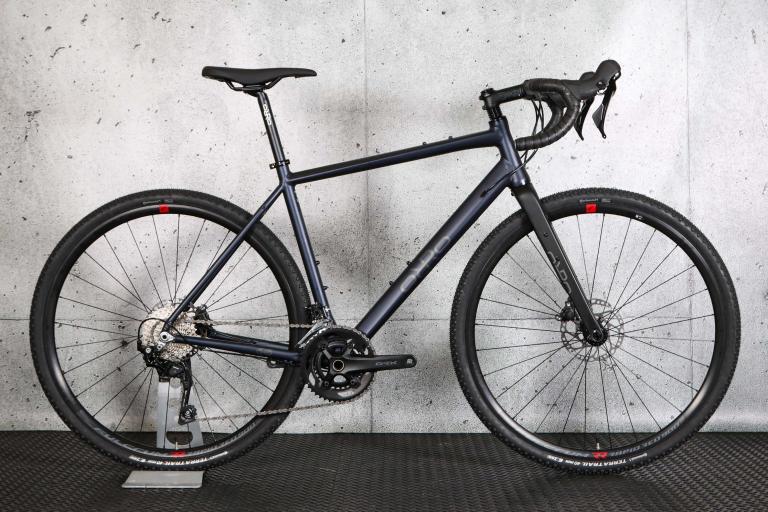 Orro Terra X GRX gravel bike sideview in studio