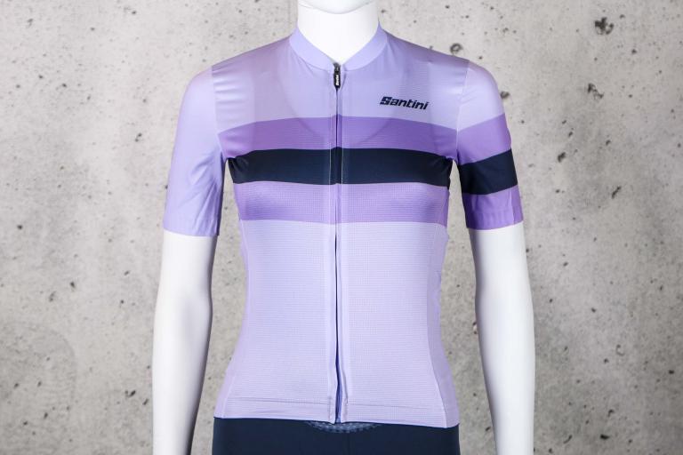 Beth Women's Short Sleeve Cycling Jersey, Rainbow Chevron – Tonik Cycling