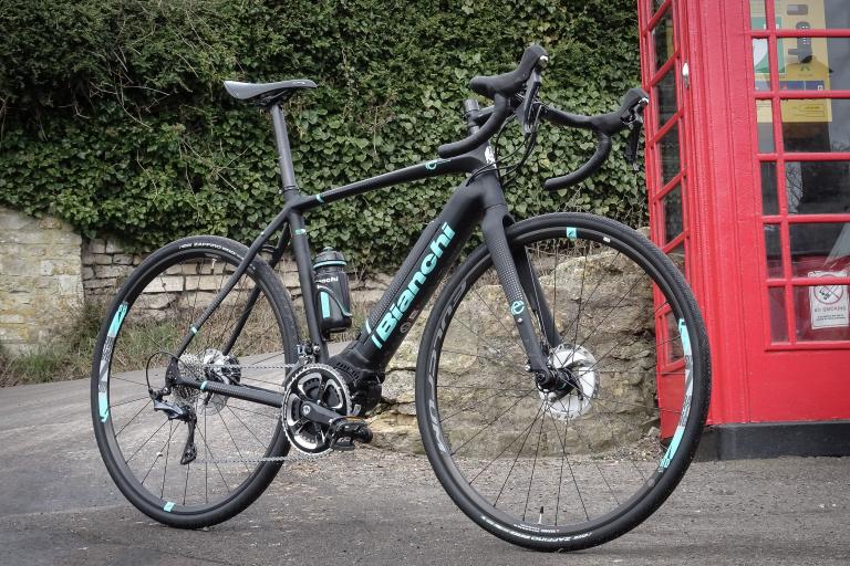 bianchi electric road bike