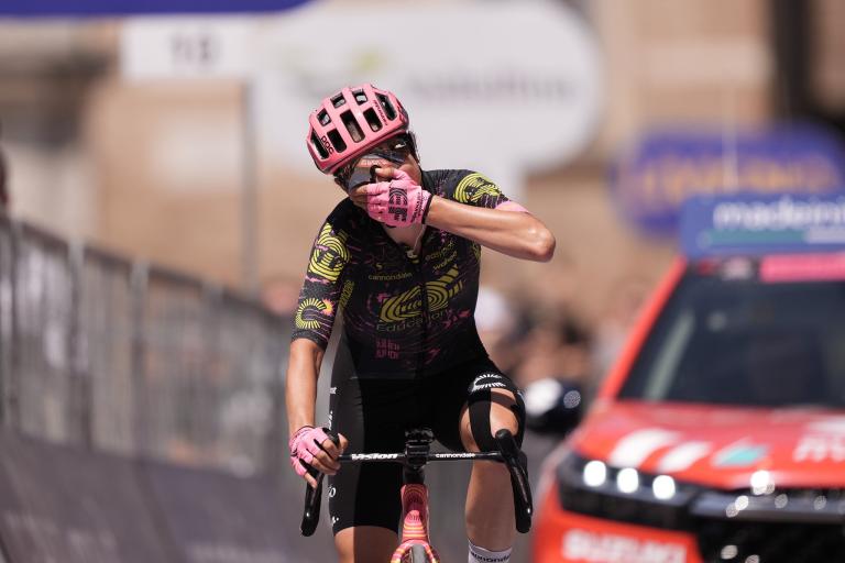 Clara Emond wins stage four, 2024 Giro d'Italia Women (RCS)