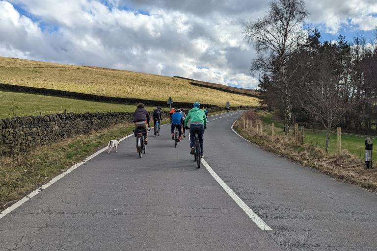 quiet roads for cycling near me