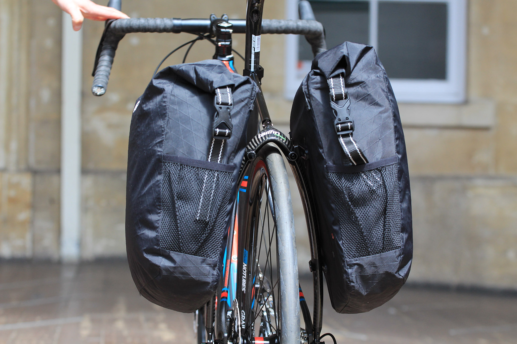 carbon fibre pannier rack