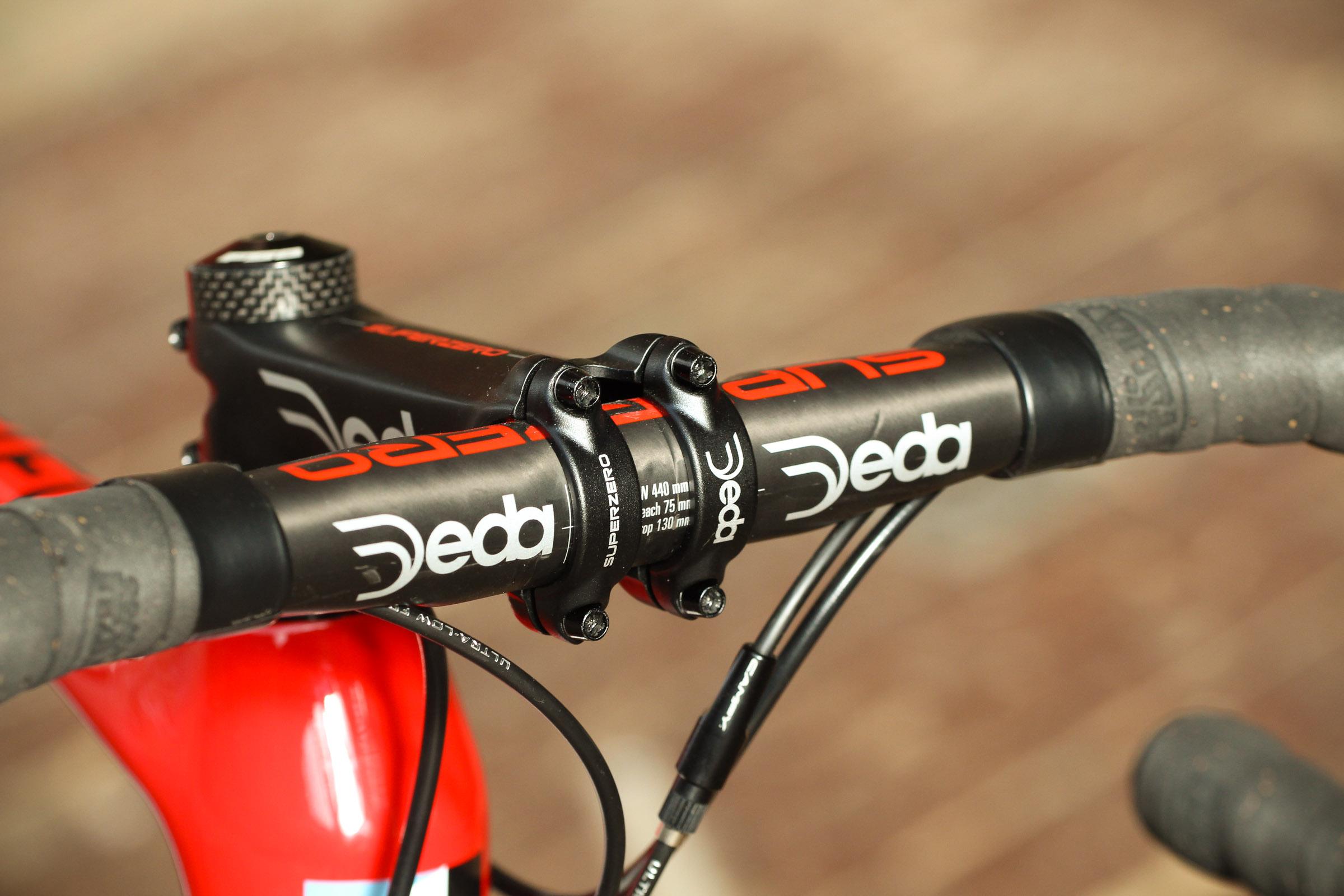 deda superzero carbon aero road bike handlebars