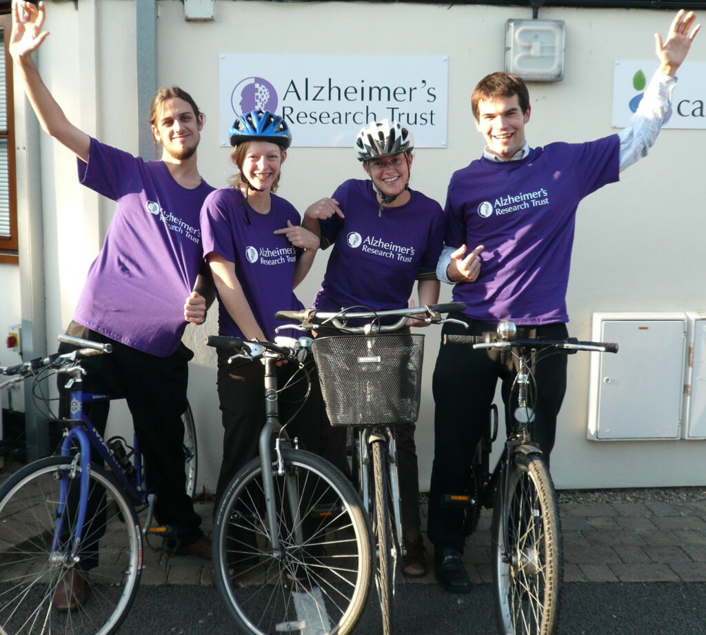 ART staff in their purple t-shirts