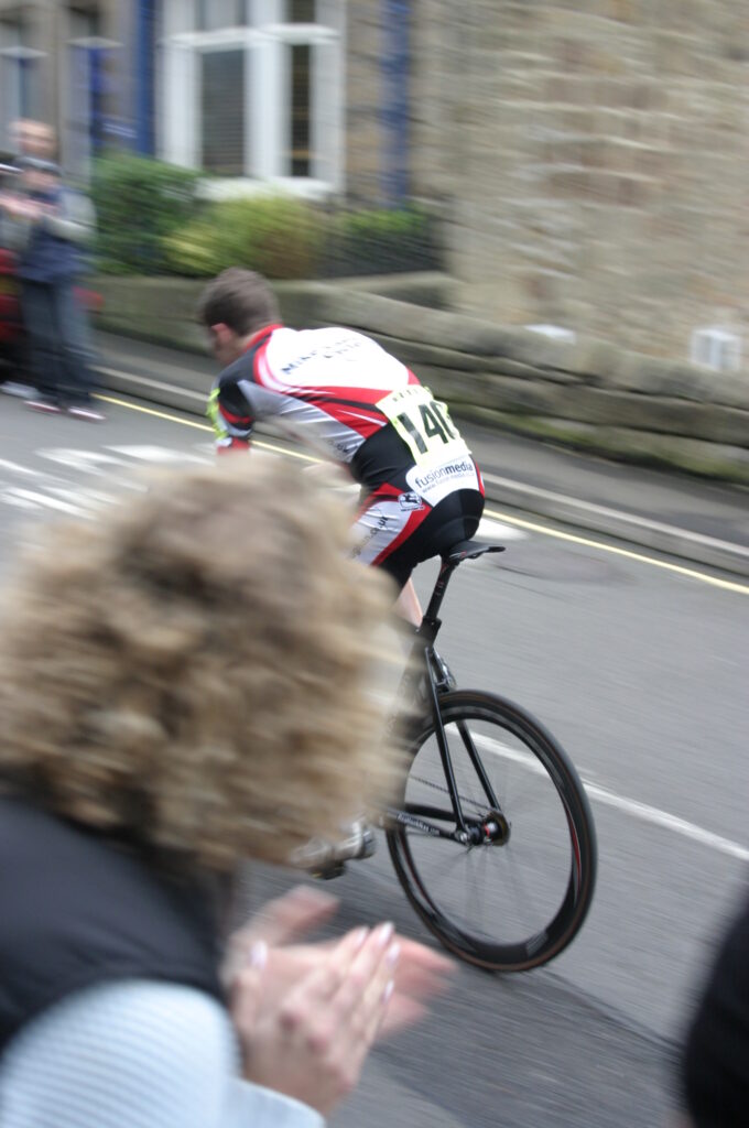 Matt Clinton beating the hill…