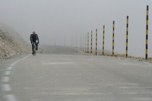 Riding the Ventloux in October