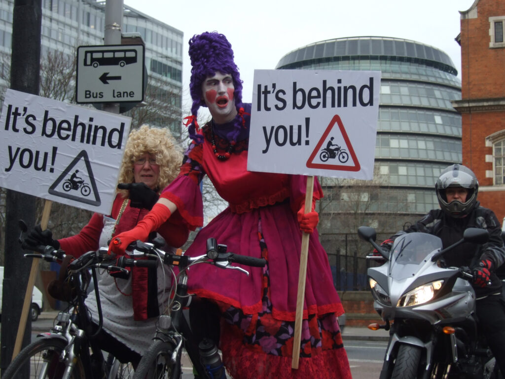 “It’s behind you!” warn LCC panto dames