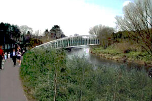 Impression of how a stretch of the river could look when the project is complete