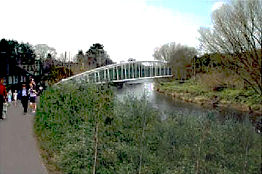 Impression of how a stretch of the river could look when the project is complete
