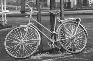 Icy bike