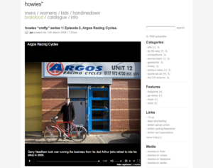 Howies Argos podcast