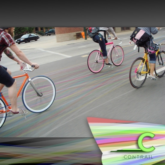Contrail – Mark your trail in chalk