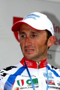 Davide Rebellin after winning the 2009  Fleche Wallone (© Photosport International)