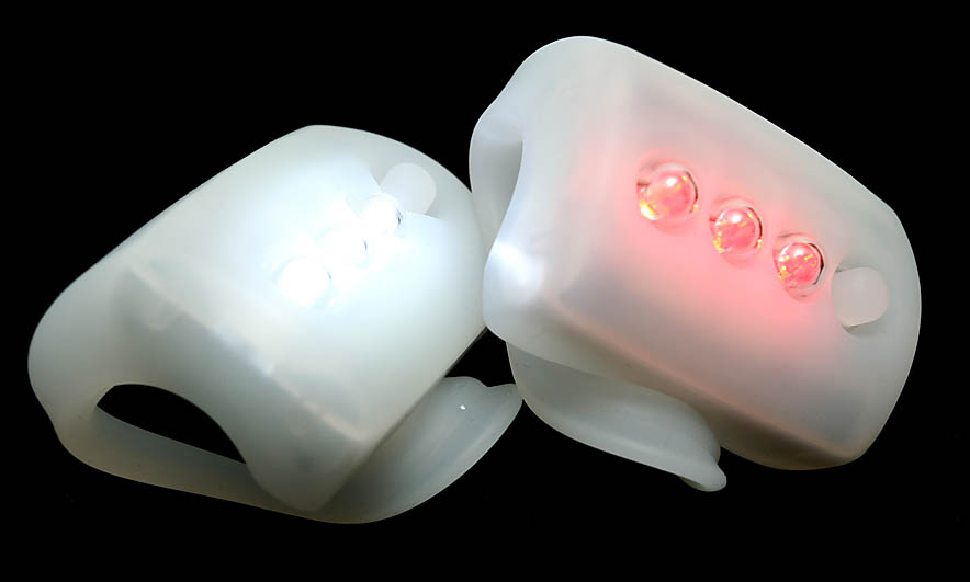 Knog Gecko LED front and rear lights