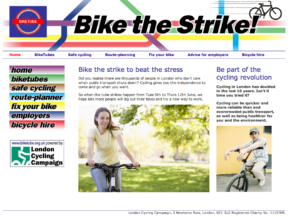 Biketube homepage