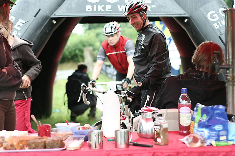 Gore sportive Llanwrtyd Wells finish