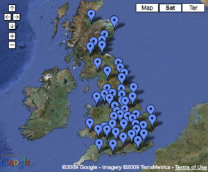Tour de Force map
