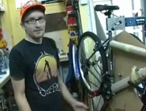 Asda £70 bike – building