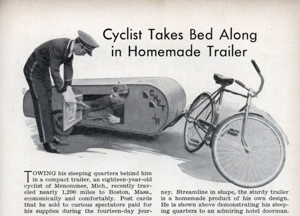 sleeping trailer