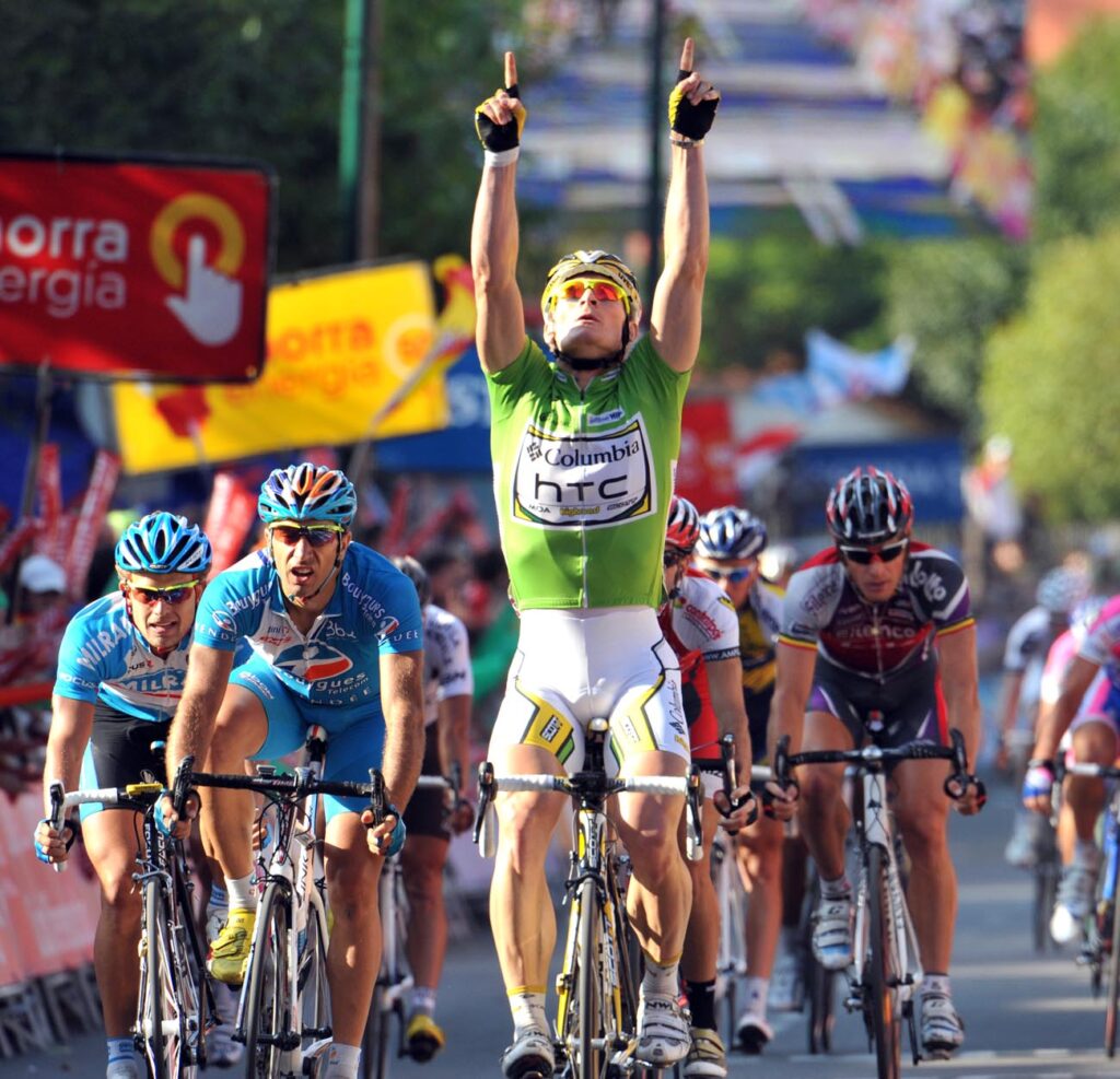 André Greipel gets his third stage win of the 2009 Vuelta © Unipublic