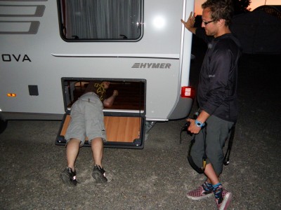 Rear entrance