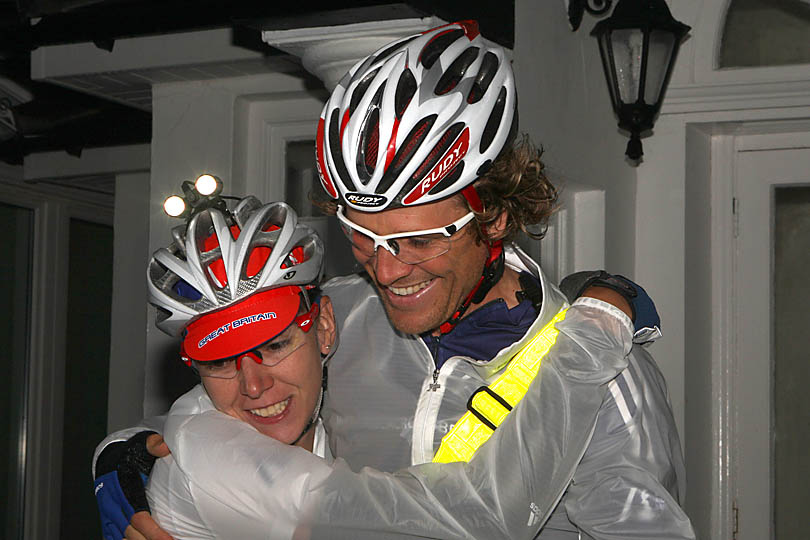 James Cracknell and Rebecca Romero E2E attempt (Phil Monckton/CIOSP)