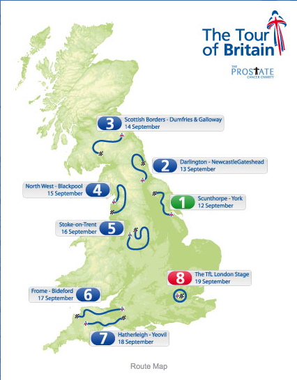 ToB 2009 Route