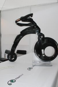 Yike Bike unfolded