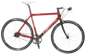 Santos road concept full bike red
