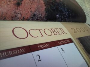 Calendar October