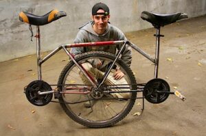 Tandem Unicycle (from Corbin’s Treehouse)