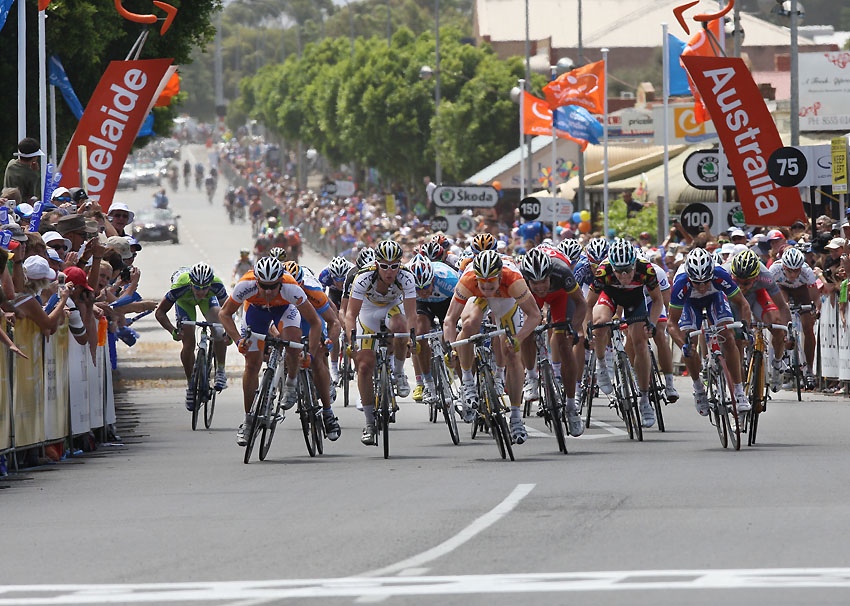 Andre Greipel wins Tour Down Under Stage 4 (credit- Tour Down Under:ohn Veage.jpg
