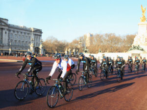 Team Sky ride past Buckingham Palace.jpg