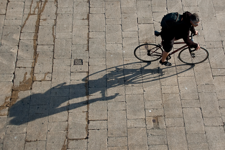 Seafront cycling in Brighton