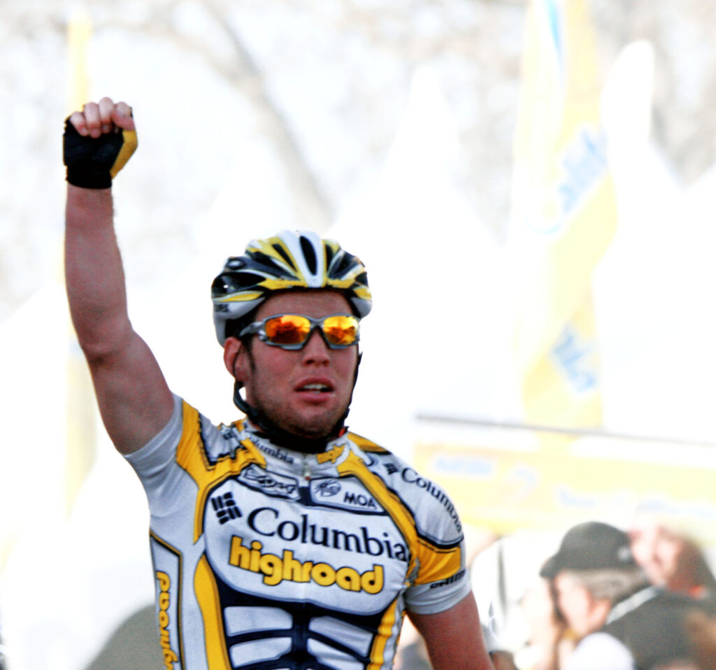 Mark Cavendish wins – pic courtesy Photosport International