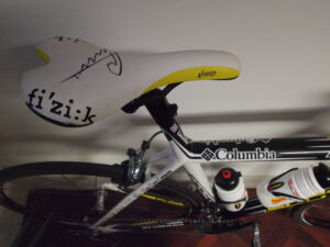 Scott Addict signed saddle