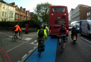 London Cycle Super Highway Vid