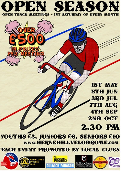Rollapaluza Open Series at Herne Hill