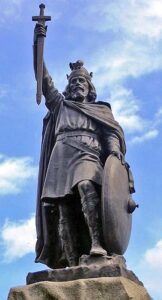Alfred the Great, Winchester (copyright Odejea:Wikimedia Commons).jpg
