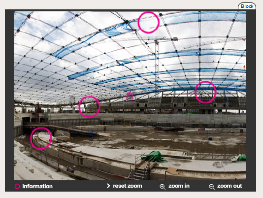 2012 Olympic Velodrome taking shape nicely