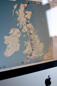 TRAT 2010 route on Bikemap.net