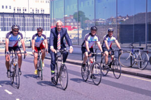 TRAT riders with Jon Snow