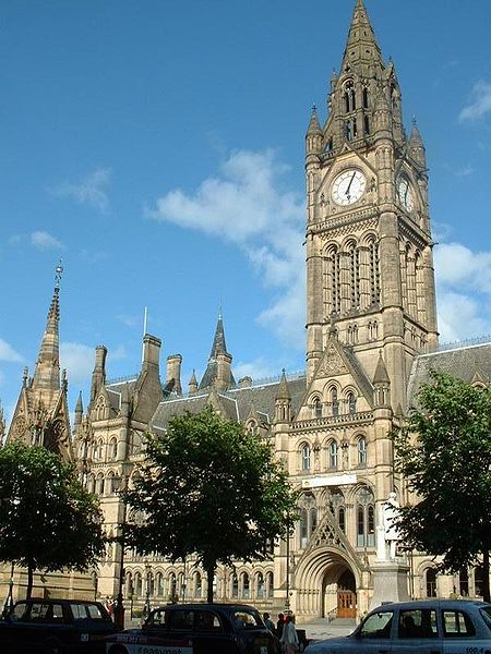 Manchester Town Hall (copyright Wikimedia Commons:Rich Daley).jpg