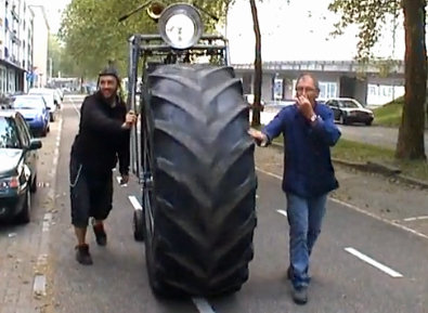 Dutch monsterbike