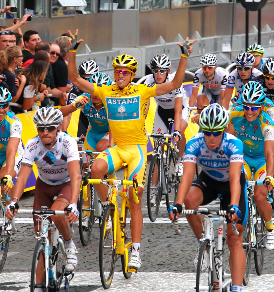 Alberto Contador, Tour de France 2010, Paris