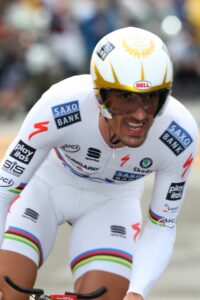 Fabian Cancellara in 2010 Tour de France Prologue ((&copy; Photosport International).jpg