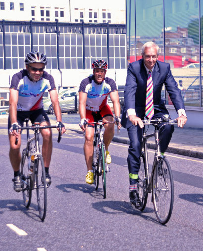 Jon Snow with TRAT riders