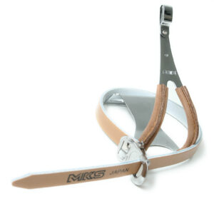 MKS leather toeclip and strap
